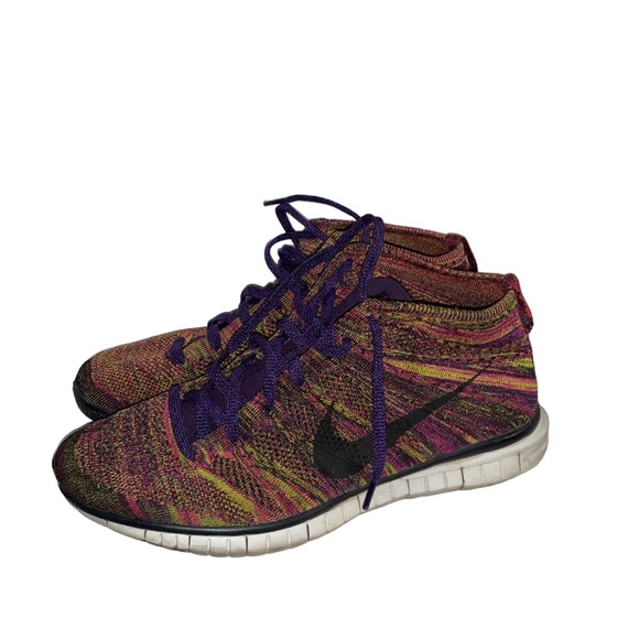 Nike Sneaker Nike Free Flyknit Chukka Grand Purple Nike Shoes